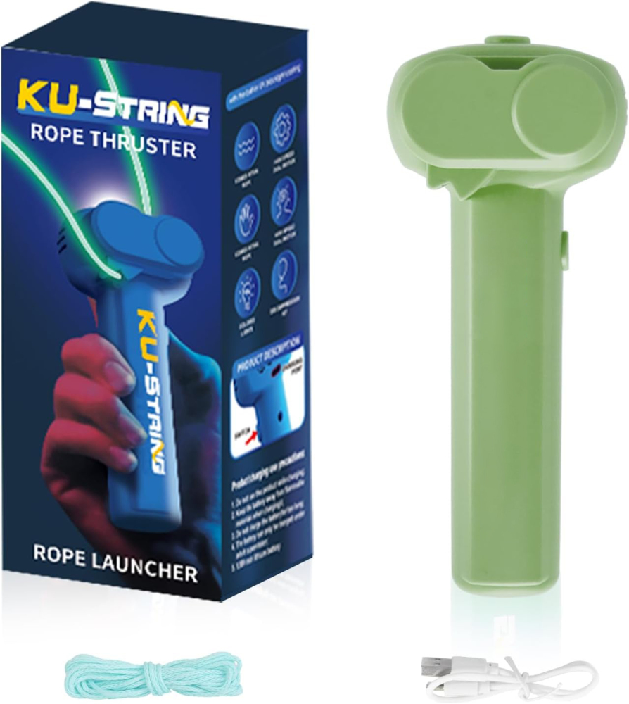 Glow in The Dark Rope Launcher Propeller - Fun Lasso Pressure Reducer