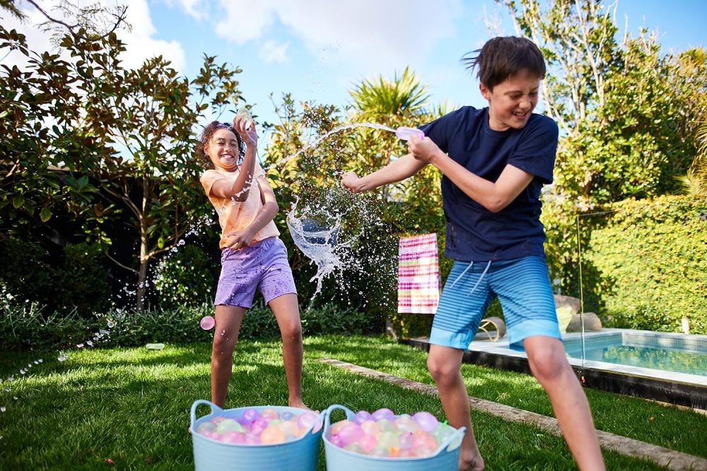 UPICKPICK Tropical Party Water Balloons 10 Pack 330+ Rapid-Filling