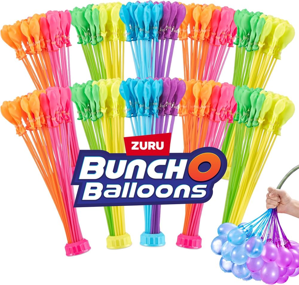 UPICKPICK Tropical Party Water Balloons 10 Pack 330+ Rapid-Filling