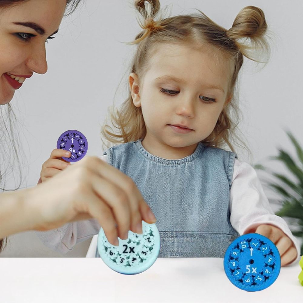Math Fidget Spinners - Educational Math Fact Fidget Spinners