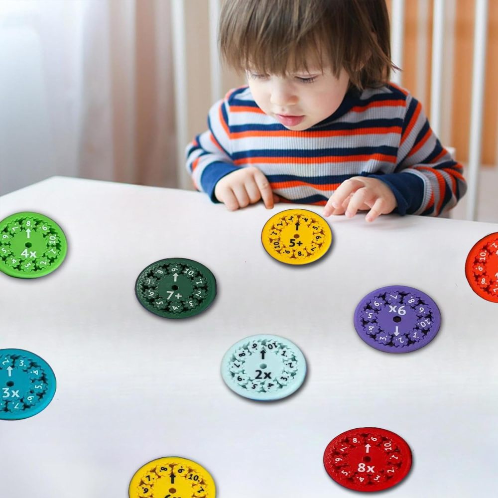 Math Fidget Spinners - Educational Math Fact Fidget Spinners