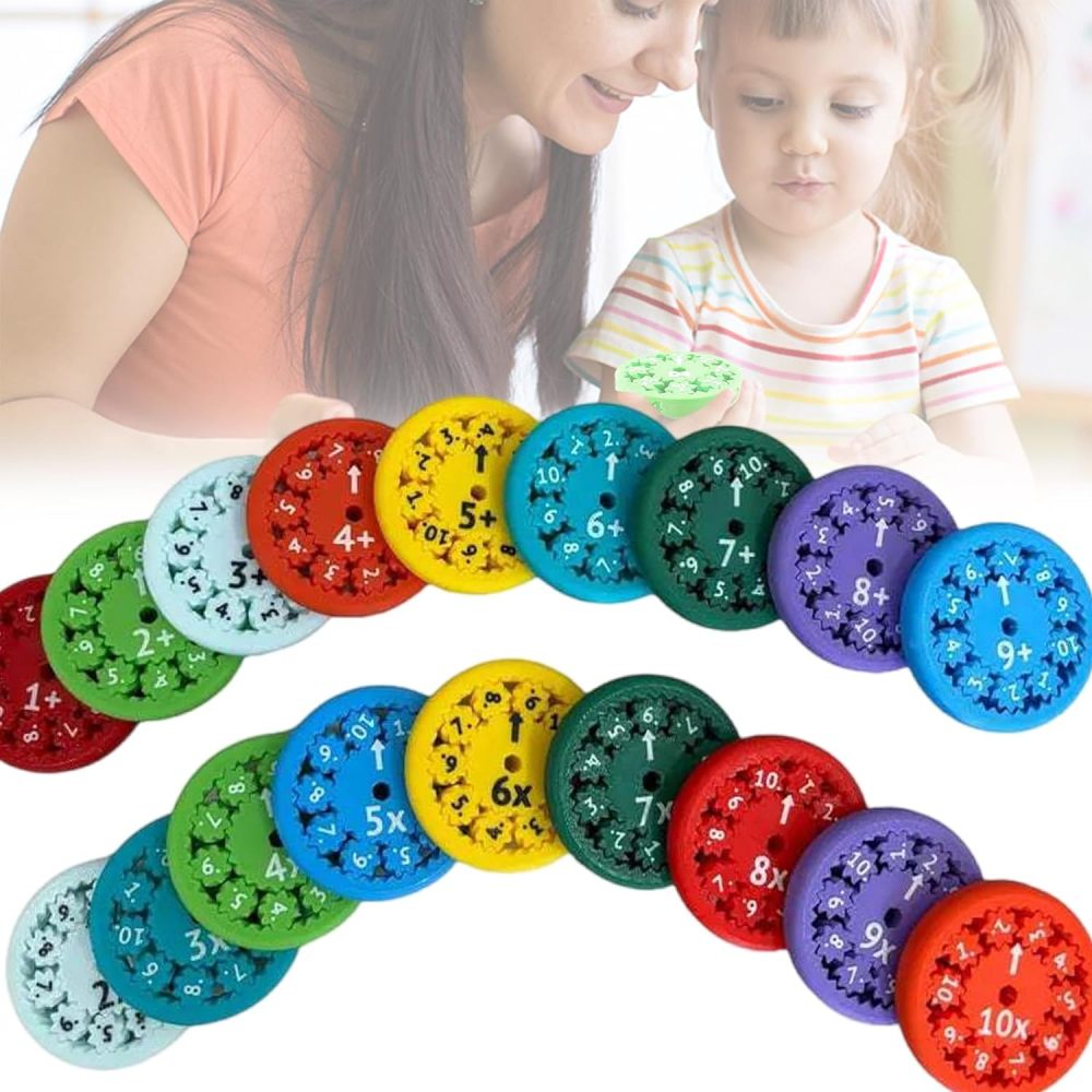 Math Fidget Spinners - Educational Math Fact Fidget Spinners