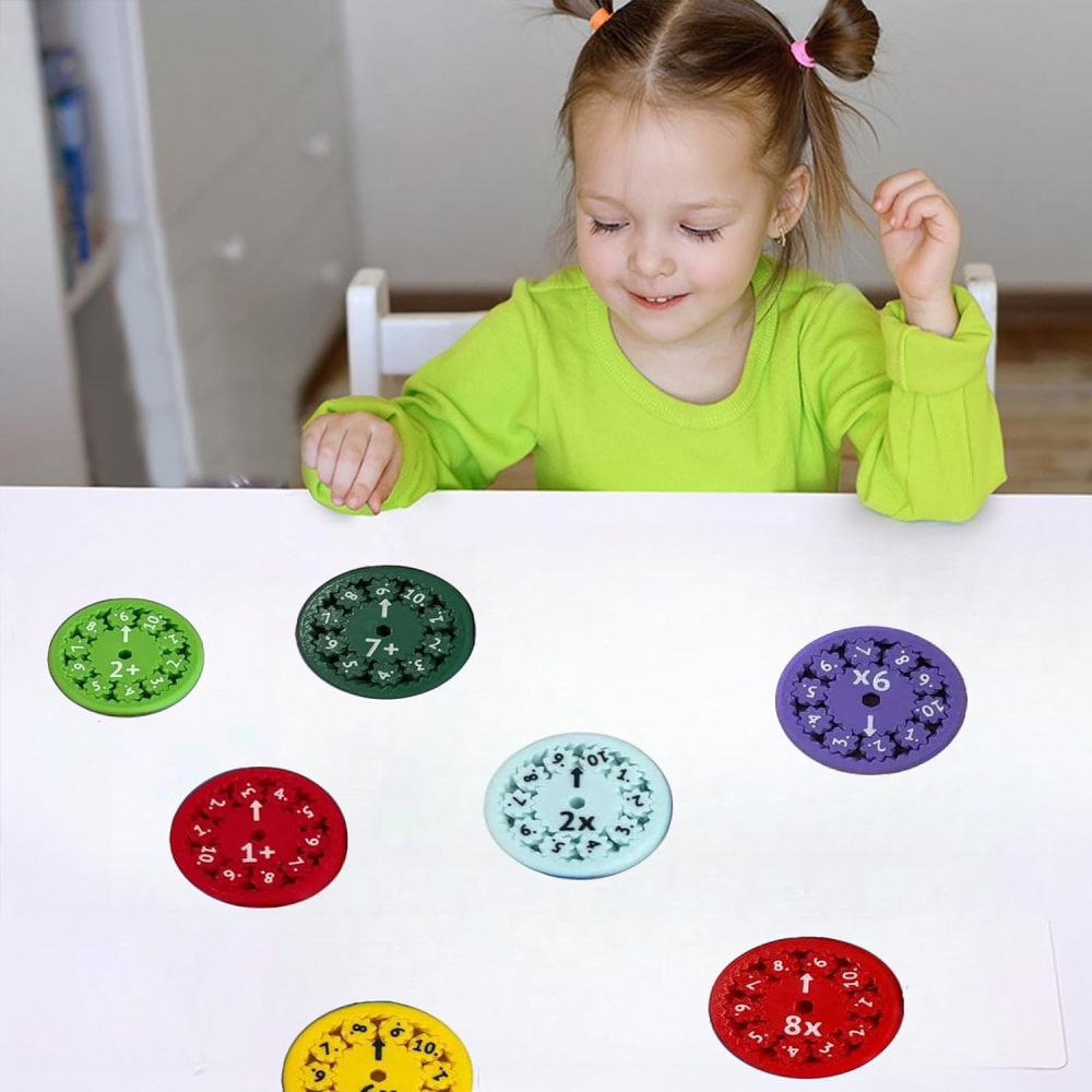 Math Fidget Spinners - Educational Math Fact Fidget Spinners