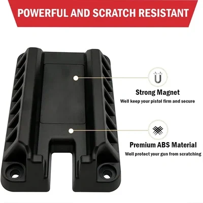 🔥Last Day Sale 49%🔥Quickdraw hidden bracket Gun Mount Magnet gun target safety stent accessories