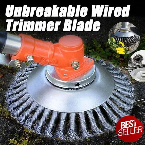🔥 Hot Sale 🔥Unbreakable Wired Trimmer Blade（buy one get one free）