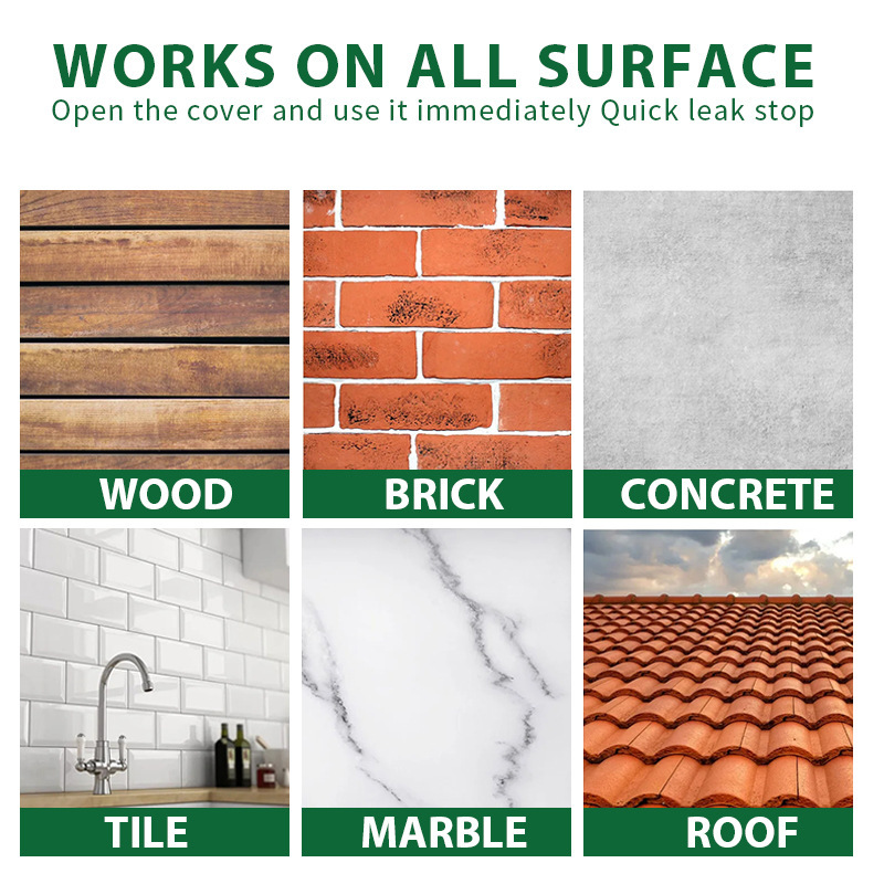 Polyurethane Waterproof Coating, Transparent Waterproof Glue With Brush