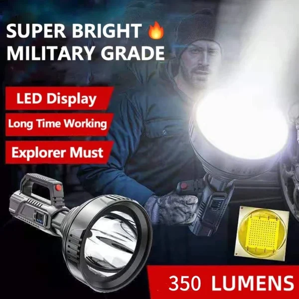 🔥New German Waterproof Spot Lights Handheld Large searchlight (Free Shipping)