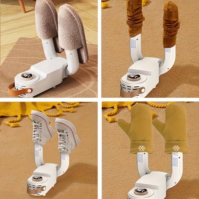 Portable and Foldable Shoe Dryer