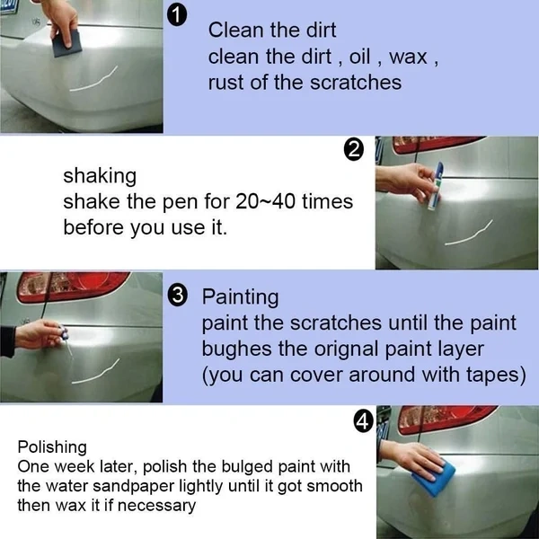 🔥🎁2024 Hot Sale🎁48% OFF - Scratch Repair Pen For Car/Motorcycle/Boat（Buy 1 Free 1）