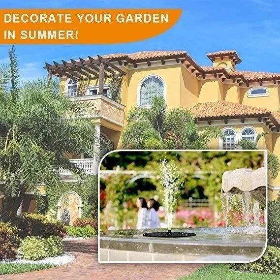 LAST DAY 48% OFF🔥Solar-Powered Bird Fountain Kit