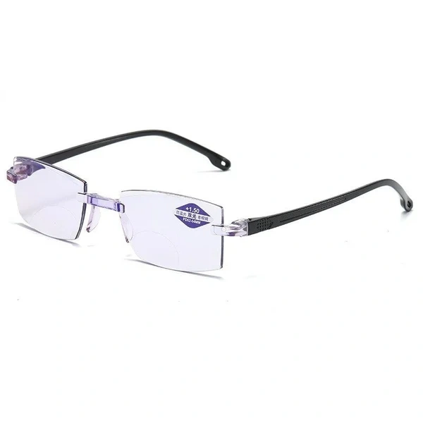 LAST DAY 48% OFF🔥 2024 New Sapphire high hardness anti-blue progressive Far And Near Dual-Use Reading Glasses