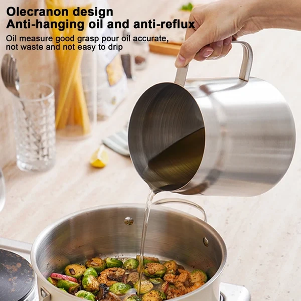49% OFF🔥🔥2-in-1 304 Stainless Steel Multifunctional Oil Strainer Pot（Free Shipping）