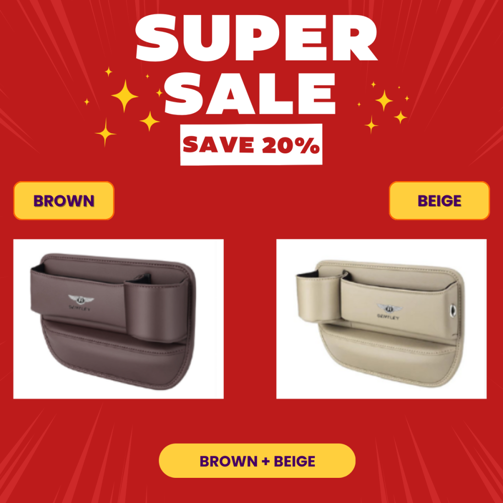 🔥HOT SALE 50% OFF 💖Car leather cup holder gap bag
