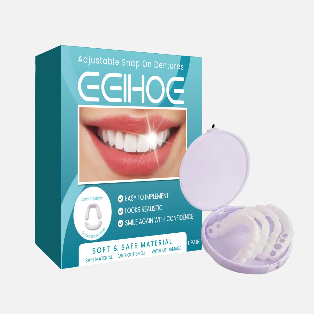 💝EEHLOE💝Latest👨‍⚕Adjustable Snap-On Dentures😁(FREE SHIPPING)