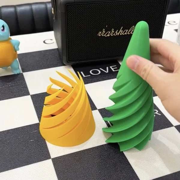 3D Infinite Spiral Christmas Tree
