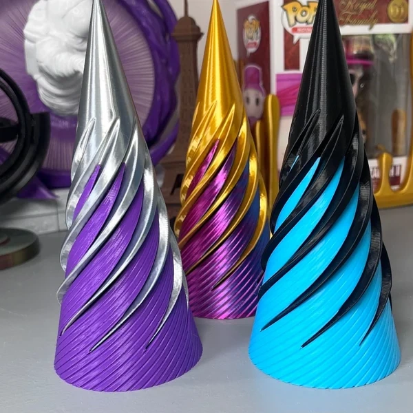 3D Infinite Spiral Christmas Tree