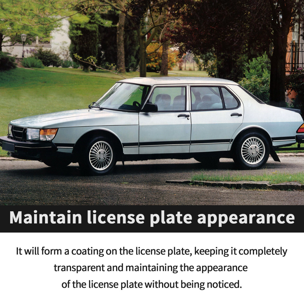 license plate invisible spray