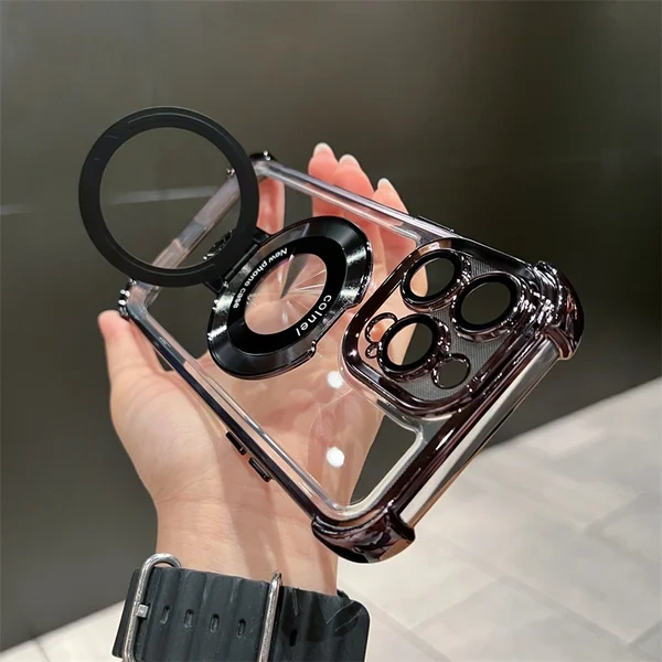 🎁Last Day 49% OFF -Airbag Anti-fall iPhone Case with Invisible Ring Stand