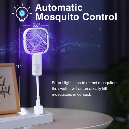 PLUG AND PLAY MINI MOSQUITO RACKET