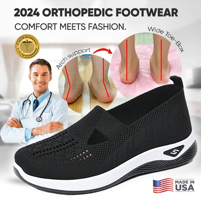🔥Last Day 49% OFF -Women's Woven Orthopedic Soft Sole Shoes (Free Shipping)