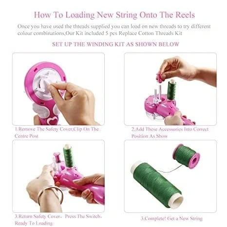 (49% OFF) Magic Electric Hair Braiding Tool 💝 Best gift for children