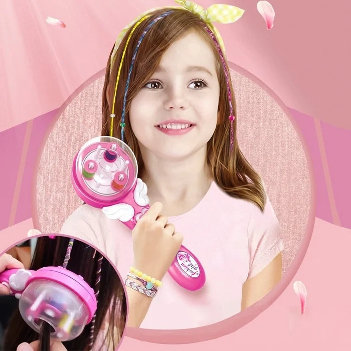 (49% OFF) Magic Electric Hair Braiding Tool 💝 Best gift for children