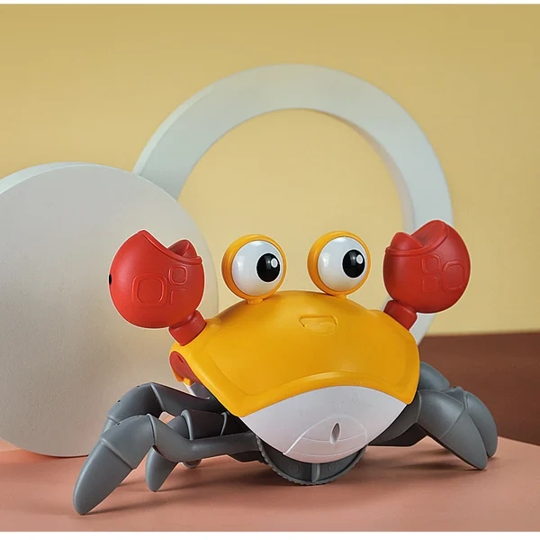 Crawling Crab Helps with Tummy Time