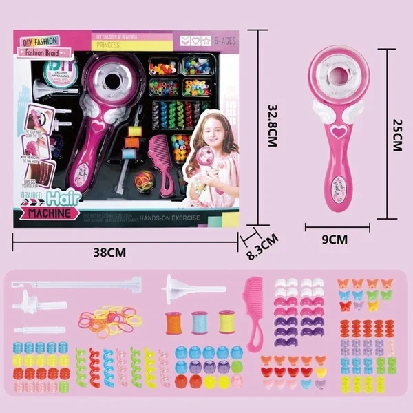 (49% OFF) Magic Electric Hair Braiding Tool 💝 Best gift for children