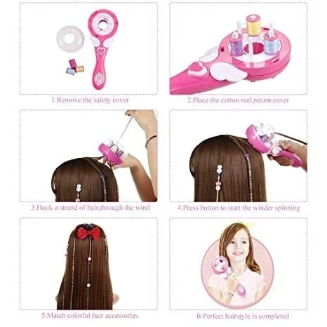 (49% OFF) Magic Electric Hair Braiding Tool 💝 Best gift for children