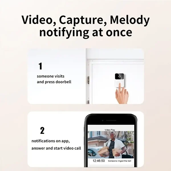 🔥 48% OFF 🔥Wireless Video Doorbell With Camera (Free Worldwide Freight)