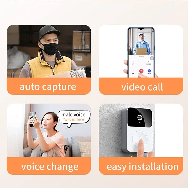 🔥 48% OFF 🔥Wireless Video Doorbell With Camera (Free Worldwide Freight)