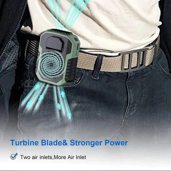 🔥Summer Sale 47% OFF - Portable Cooling Fan 4000mAH 16Hours Working Time