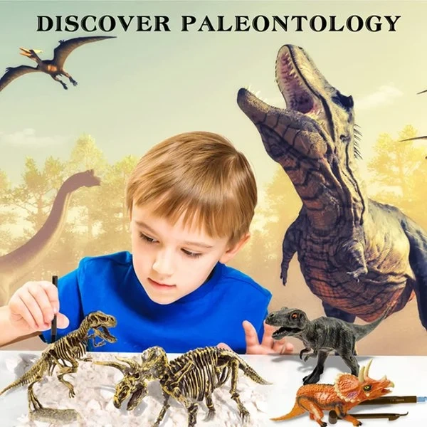 Hot Sale- Dinosaur Fossil Digging Kit--Buy 2 Free Shipping
