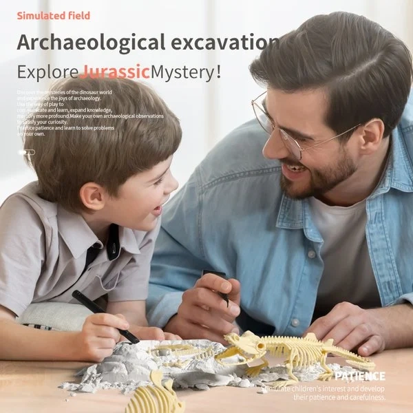 Hot Sale- Dinosaur Fossil Digging Kit--Buy 2 Free Shipping
