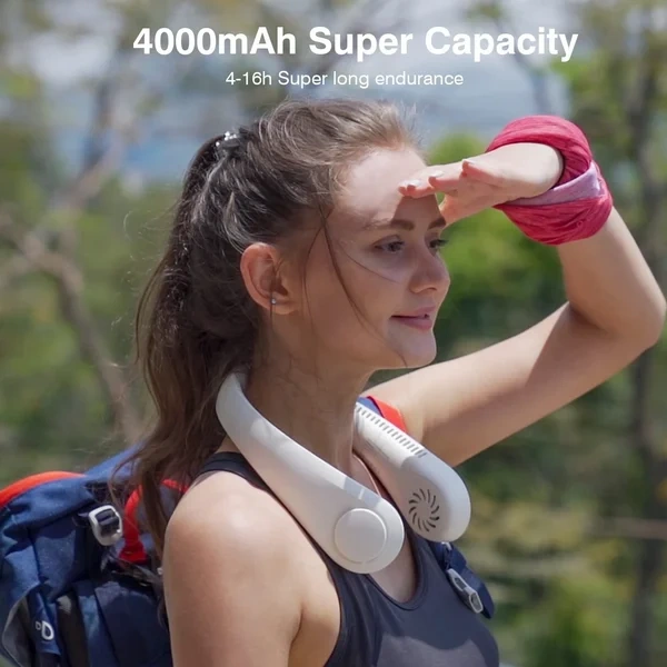 🎧 49% OFF - 2024 New Portable Neck Fan❤