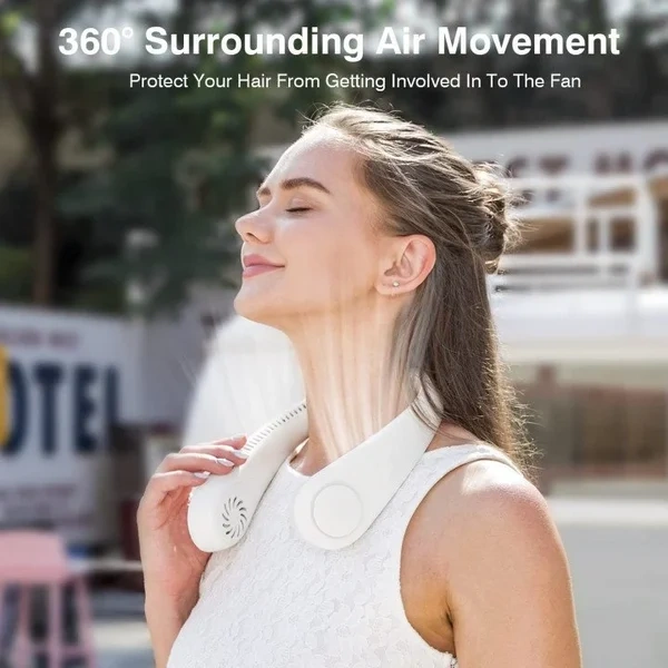 🎧 49% OFF - 2024 New Portable Neck Fan❤