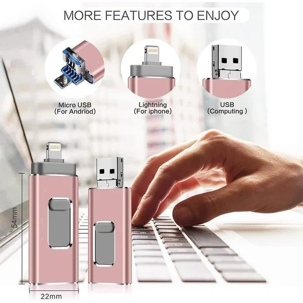 🔥 BIG SALE - 49% OFF🔥🔥4 In 1 High Speed USB Multi Drive Flash Drive