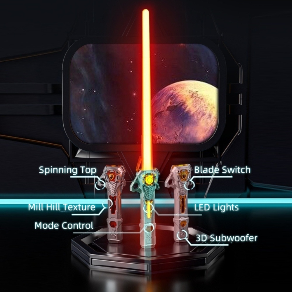 🔥Last Day Promotion 50% OFF-⚔️Retractable Double Edged Lightsaber