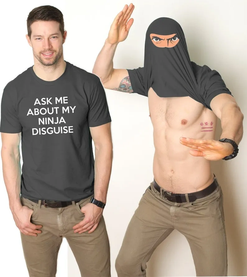 ✨ Hot Sale 50% OFF--🤣Funny Ninja Shirt (Buy 2 Free Shipping）