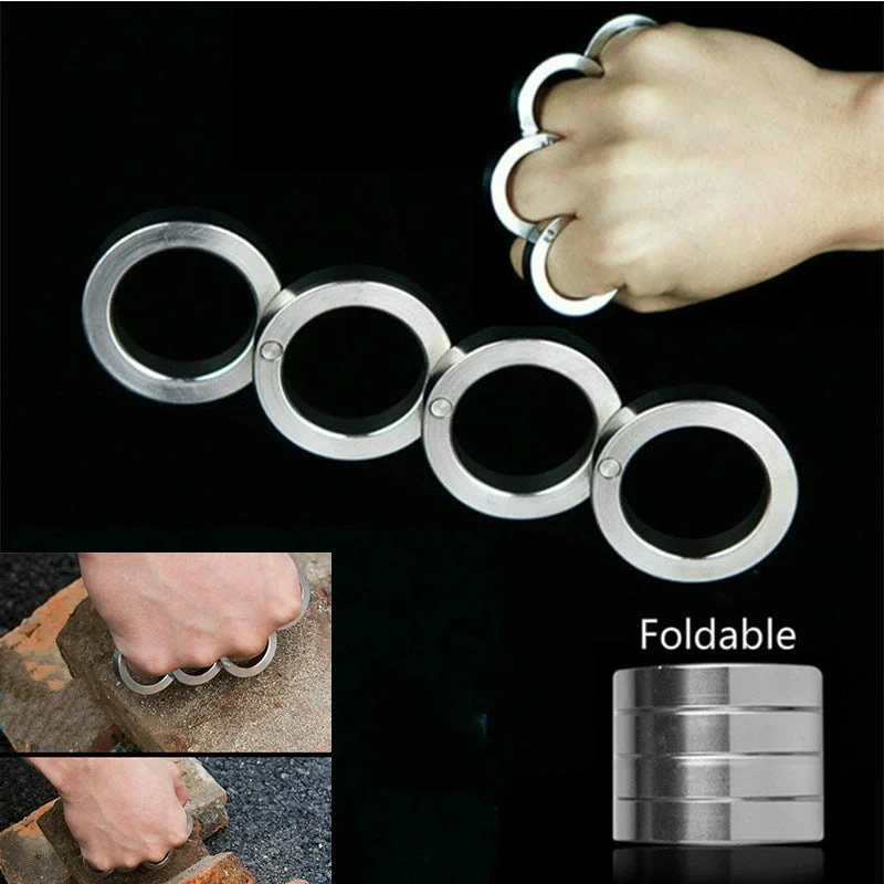 🔥Hot Selling🔥Stainless Steel Outdoor Rotatable Folding Finger Tiger（BUY 2 FREE SHIPPING）
