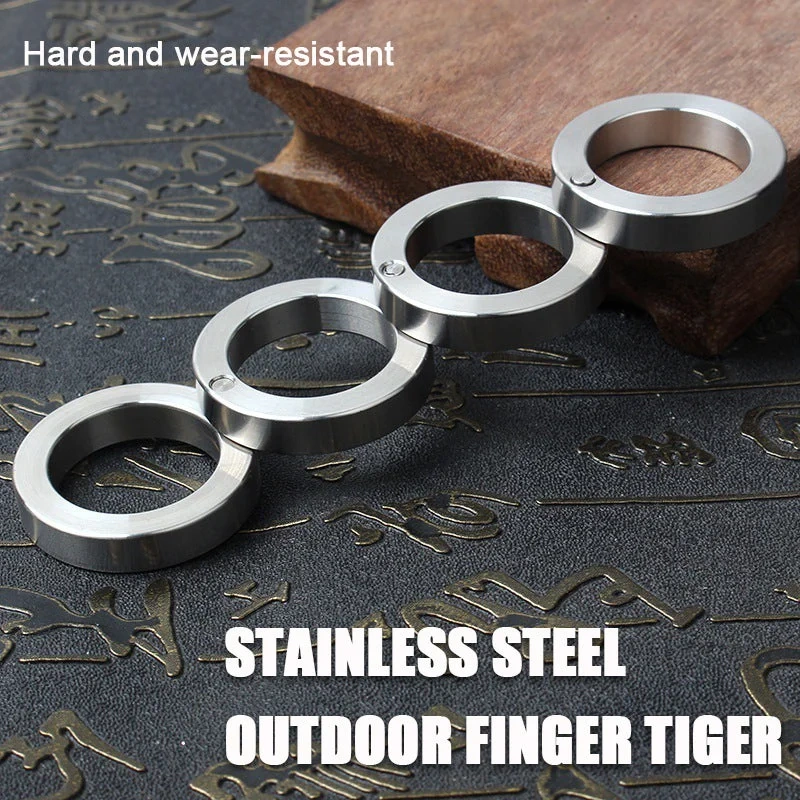 🔥Hot Selling🔥Stainless Steel Outdoor Rotatable Folding Finger Tiger（BUY 2 FREE SHIPPING）