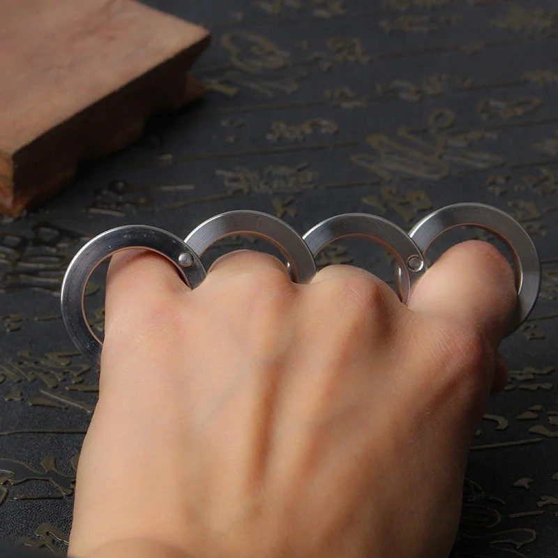 🔥Hot Selling🔥Stainless Steel Outdoor Rotatable Folding Finger Tiger（BUY 2 FREE SHIPPING）