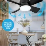 🔥Summer Sale 49% OFF🔥 Bright Cool Ceiling Socket Fan & Light with Remote Control（Buy 2 Free Shipping）