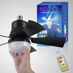 🔥Summer Sale 49% OFF🔥 Bright Cool Ceiling Socket Fan & Light with Remote Control（BUY 2 FREE SHIPPING）