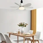 🔥Summer Sale 49% OFF🔥 Bright Cool Ceiling Socket Fan & Light with Remote Control（Buy 2 Free Shipping）