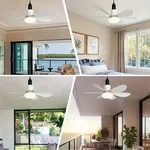 🔥Summer Sale 49% OFF🔥 Bright Cool Ceiling Socket Fan & Light with Remote Control（Buy 2 Free Shipping）
