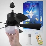 🔥Summer Sale 49% OFF🔥 Bright Cool Ceiling Socket Fan & Light with Remote Control（BUY 2 FREE SHIPPING）