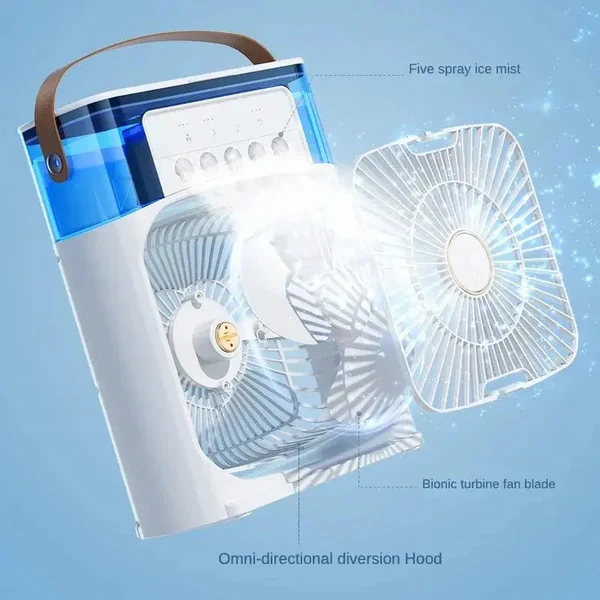 🔥🎁Summer Hot Sale🎁48% OFF -CoolGo™ Portable Cooling Fan（Buy 2 Free Shipping）