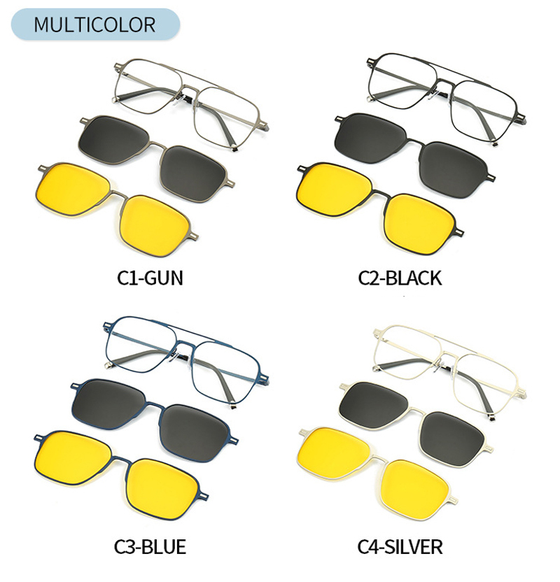 New 3 in 1 Polarized Sunglasses
