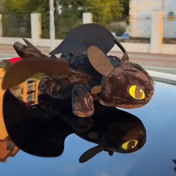 Toothless Night & Light Fury Duo car decoration, motorcycle decoration (Buy 2 Free Shipping)